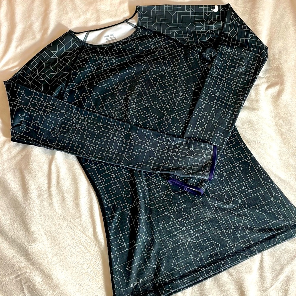 Nike Pro Dri-Fit Long Sleeve Workout Top